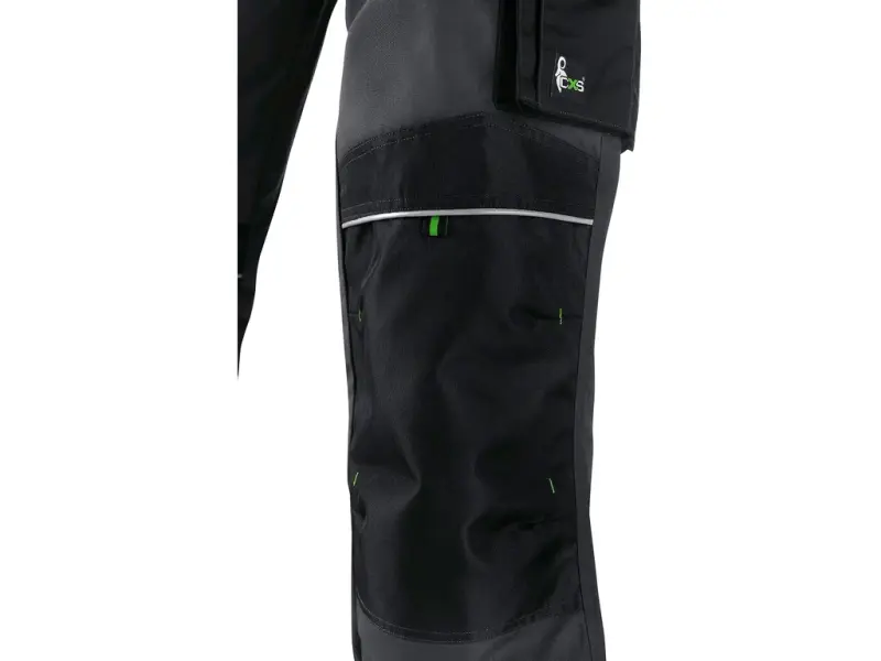 Kalhoty CXS SIRIUS NIKOLAS, 170cm-176cm, šedo-zelené